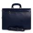 Servieta din piele naturala, model DiAmanti Trento Blu Scuro